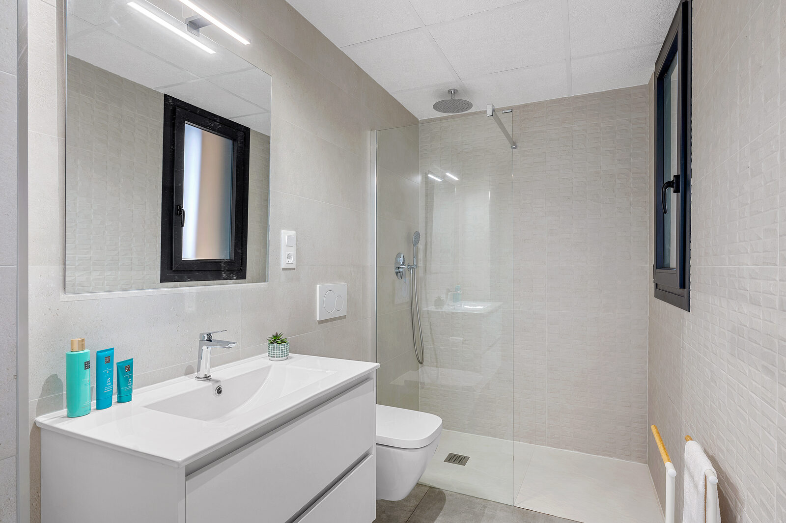 Badkamer met inloopdouche